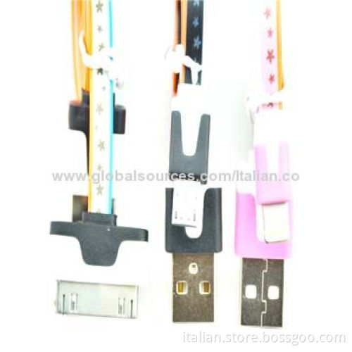 Colorful Cables for iPhone 5, 5S, 5C, OEM Factory